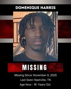 Read more about the article Domenique Harris Missing Person:MISSING PERSON ALERT – NASHVILLE, TN